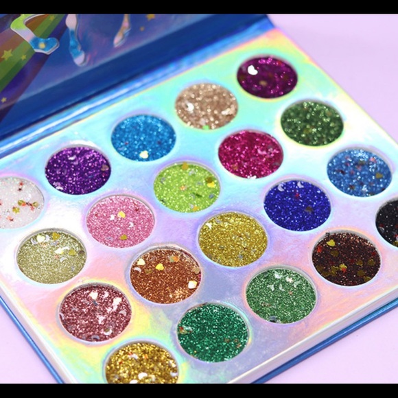 NWT Unicorn Glitter Sparkle Eyeshadow Palette - Picture 4 of 8